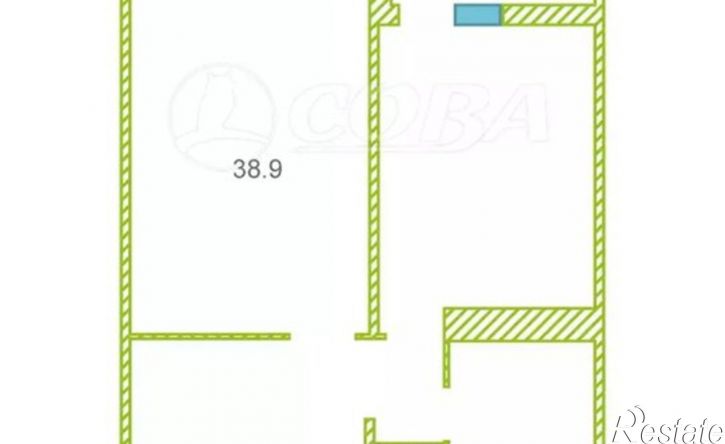 1-комн квартира улица Александра Протозанова, 16,  д. 16