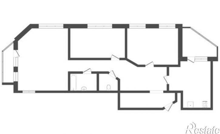 3-комн квартира Шаимский проезд, 12,  д. 12