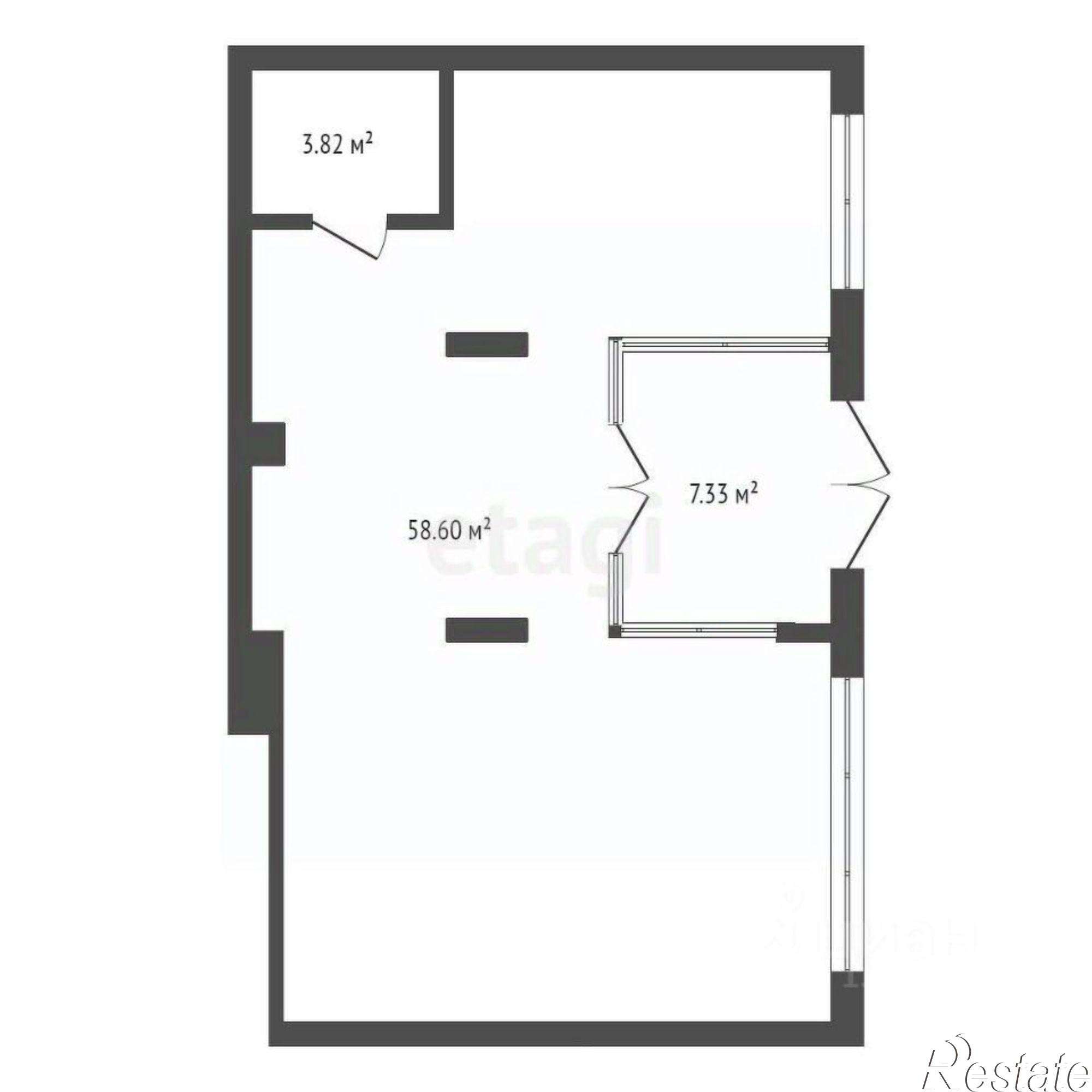 Купить помещение свободного назначения за 8 626 240 рублей на ул Стройотрядовская, 6