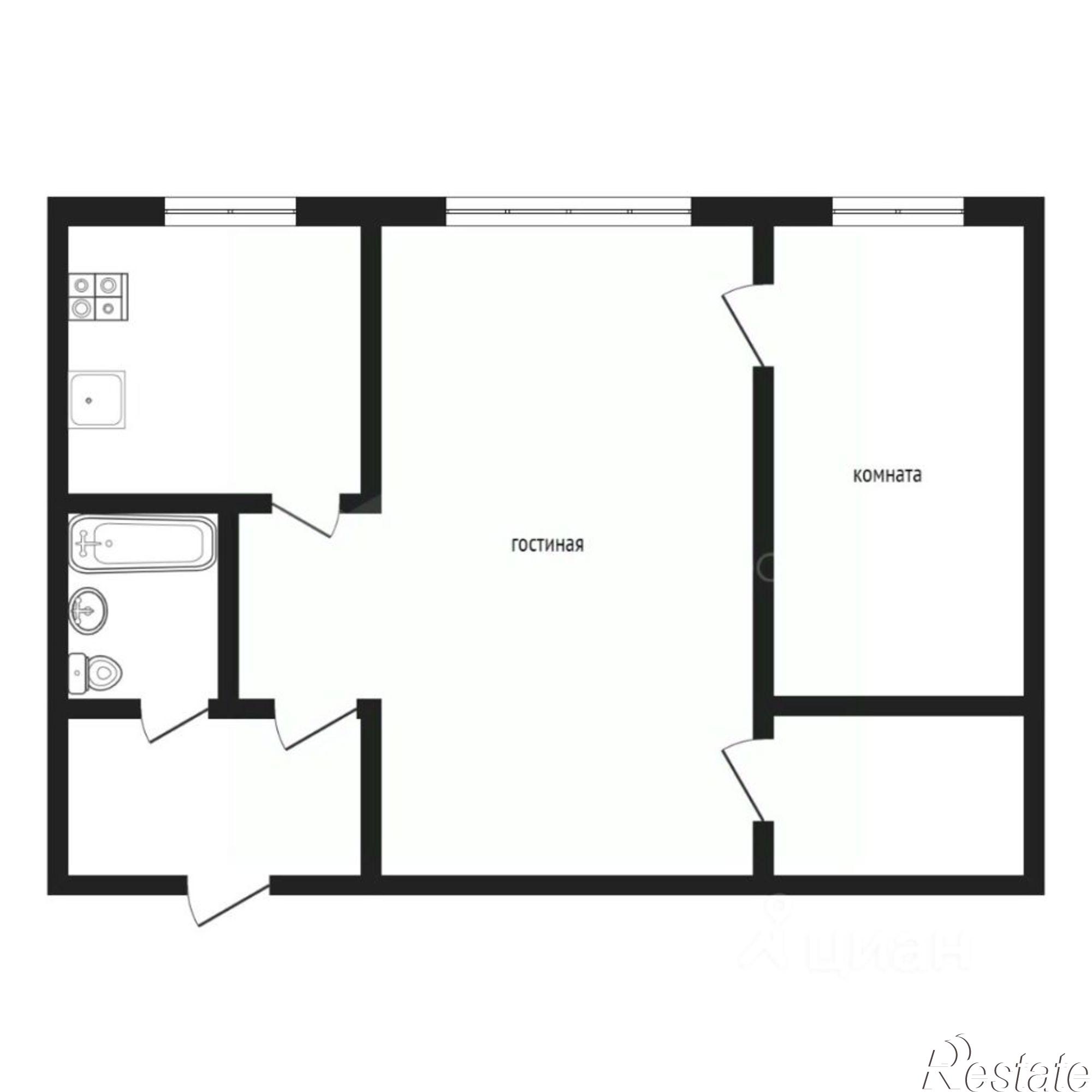 Купить квартиру за 3 420 000 рублей на ул Щорса, 11