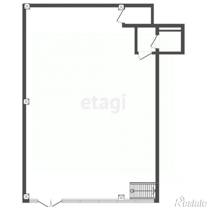 Торговое помещение улица Тимофея Чаркова, 40/1,  д. 40/1