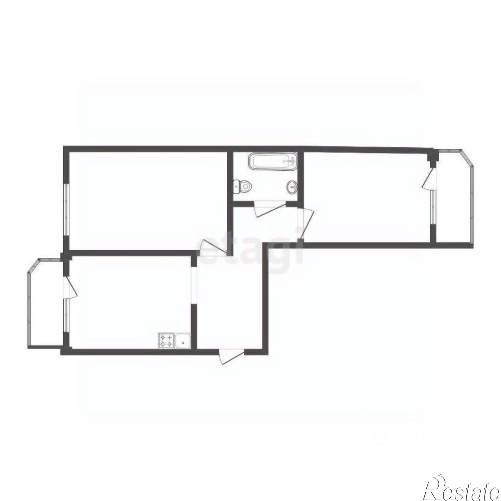 Купить квартиру за 7 490 000 рублей на Пролетарская улица, 102 к2