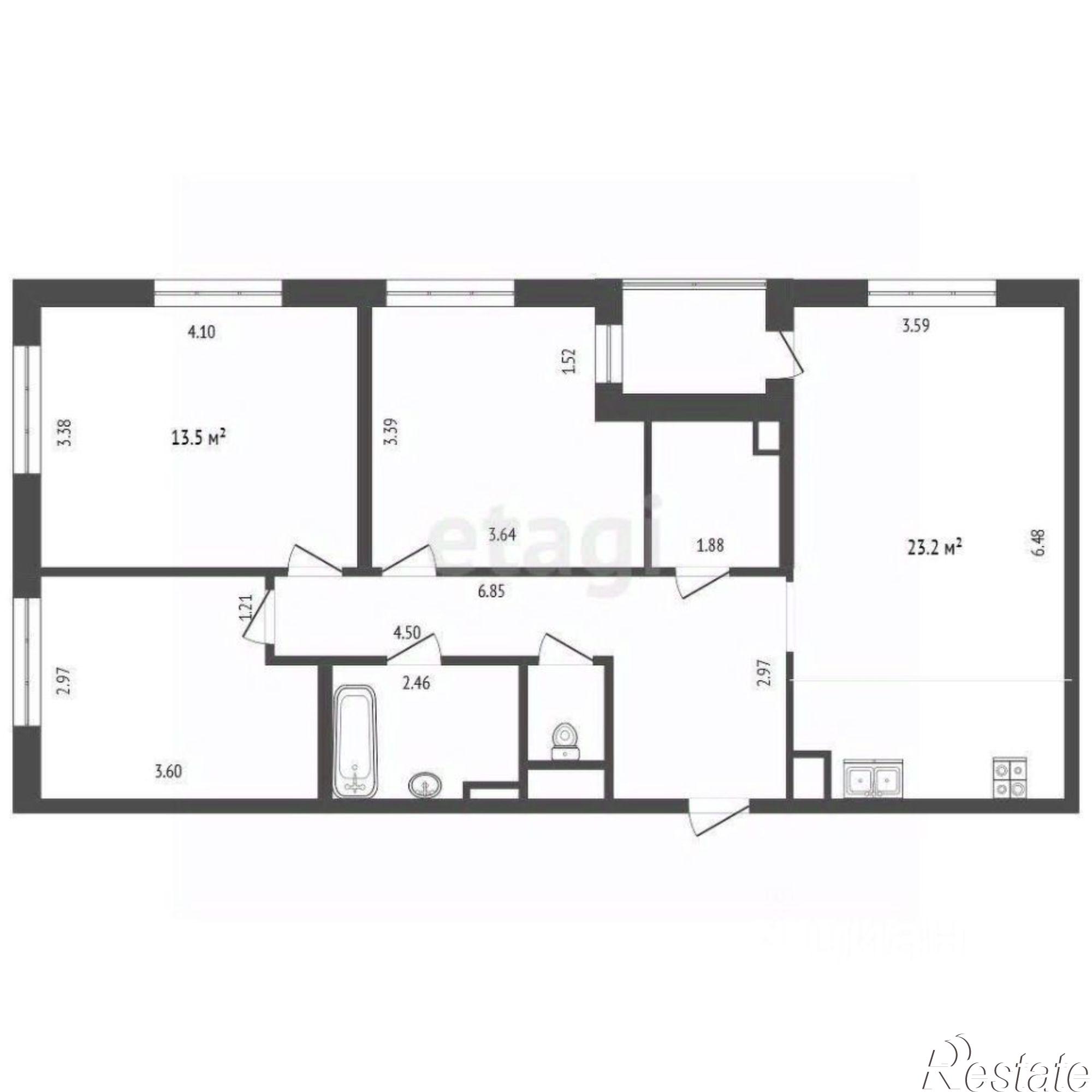 Купить квартиру за 11 500 000 рублей на ул Павла Шарова, 42