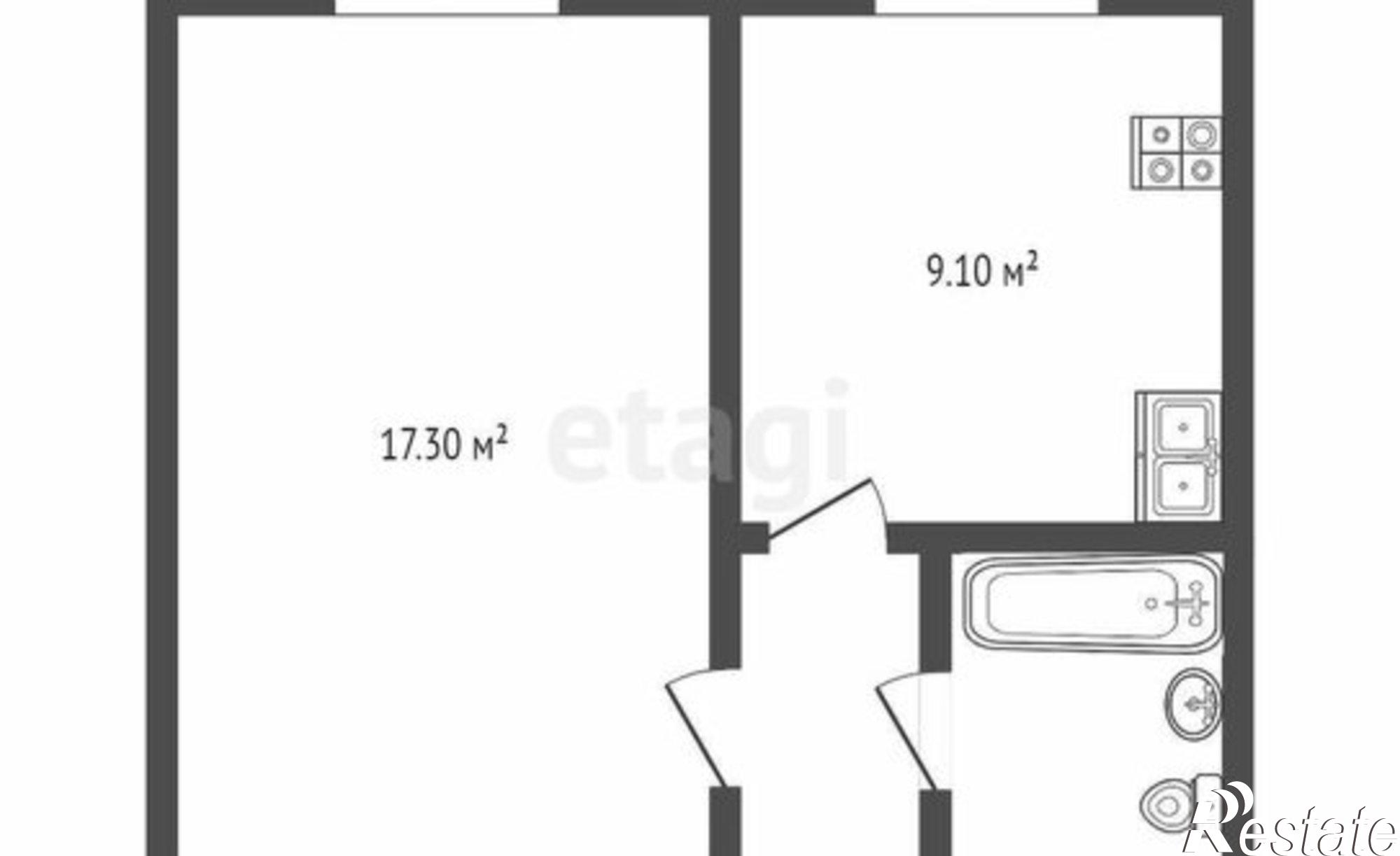 Купить квартиру за 3 600 000 рублей на ул Олимпийская, 21
