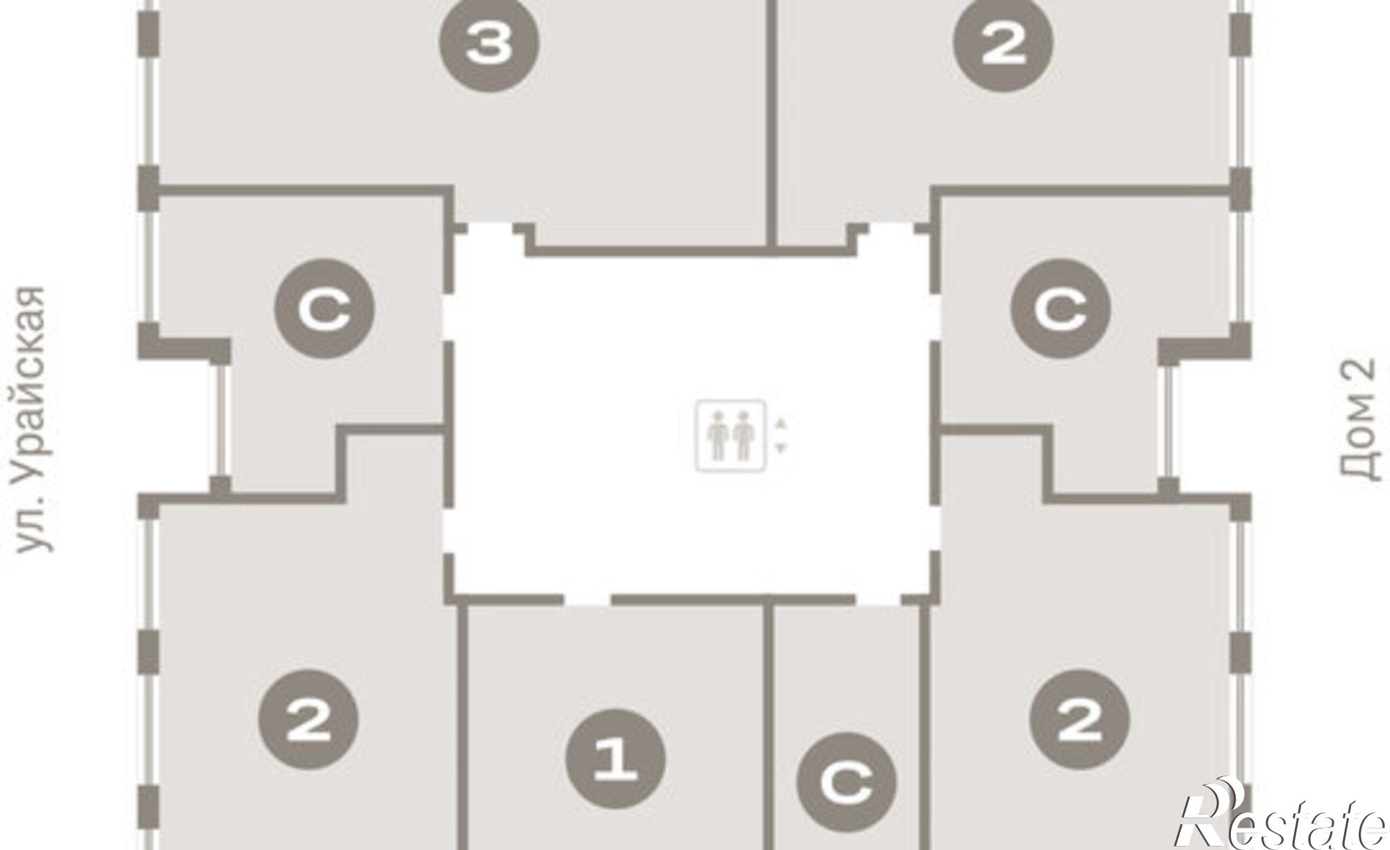 Купить квартиру за 14 960 000 рублей на ул Урайская, 59