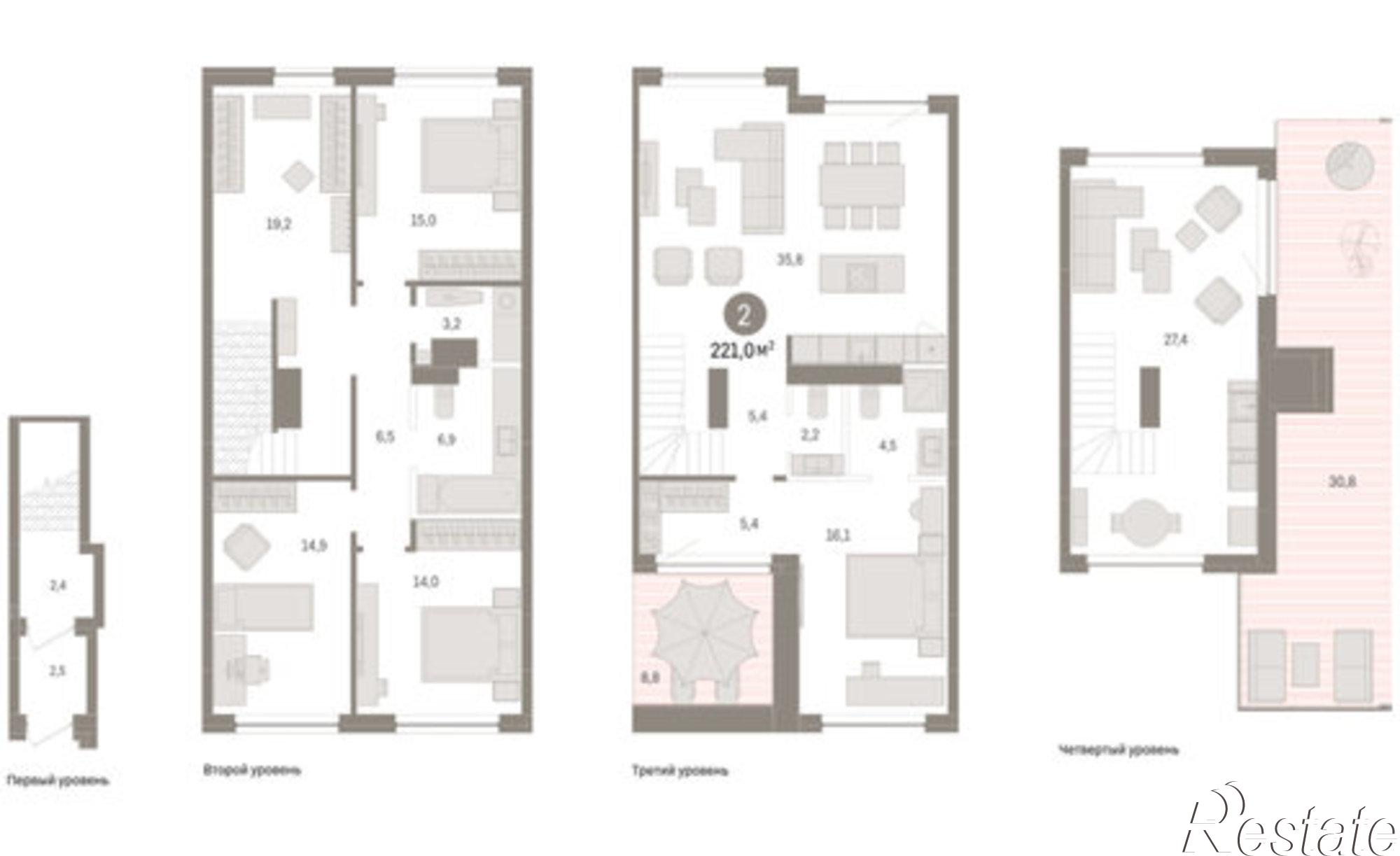 Купить квартиру за 37 330 000 рублей на ул Урайская, 59