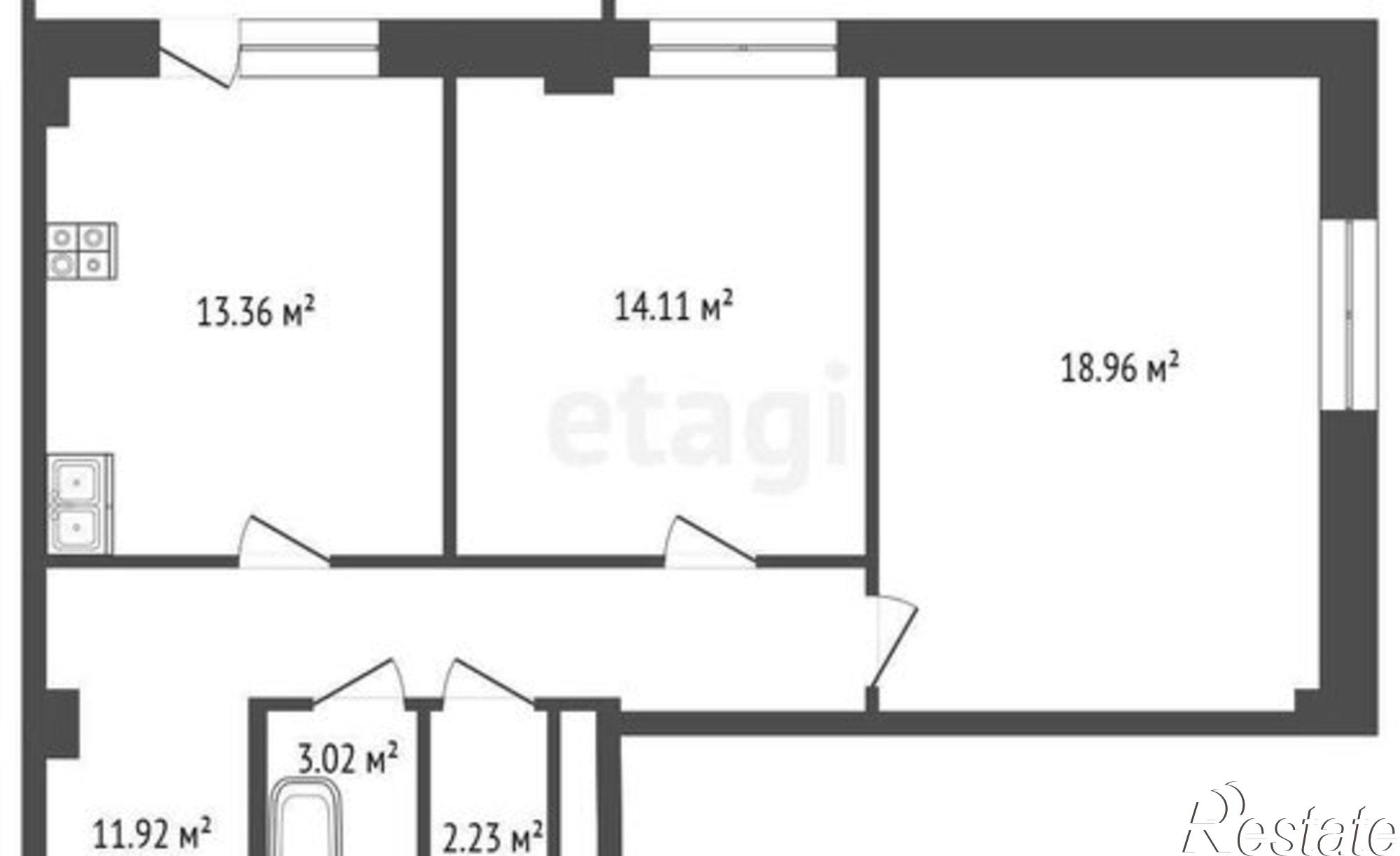 Купить квартиру за 9 400 000 рублей на Таврическая улица, 9 к5