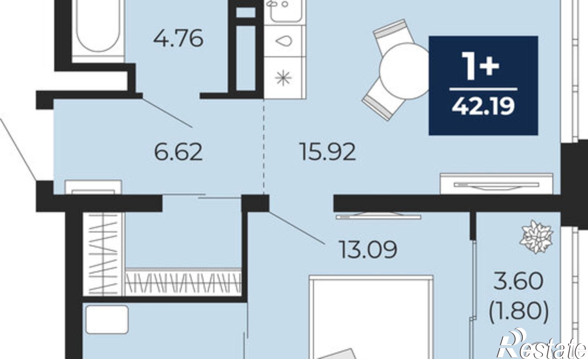 Купить квартиру за 5 899 690 рублей на ул Камчатская, 142