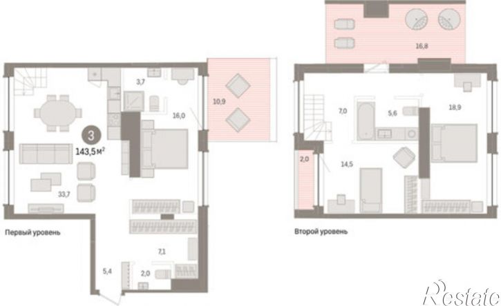 3-комн квартира в новом доме ул Урайская, 67,  д. 67