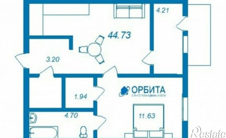 1-комн квартира в новом доме улица Малышева, 31 к1,  д. 31 к1