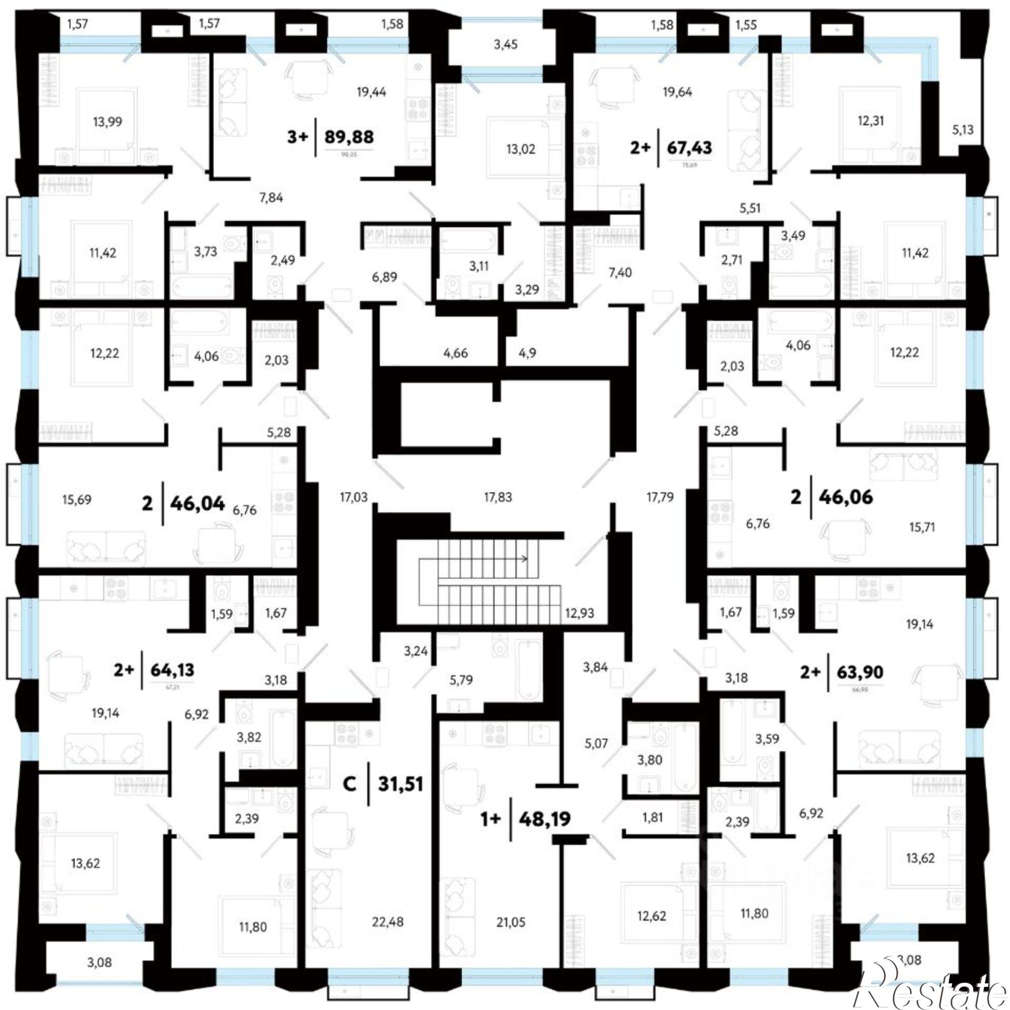 Купить квартиру за 8 050 000 рублей на улица Судостроителей