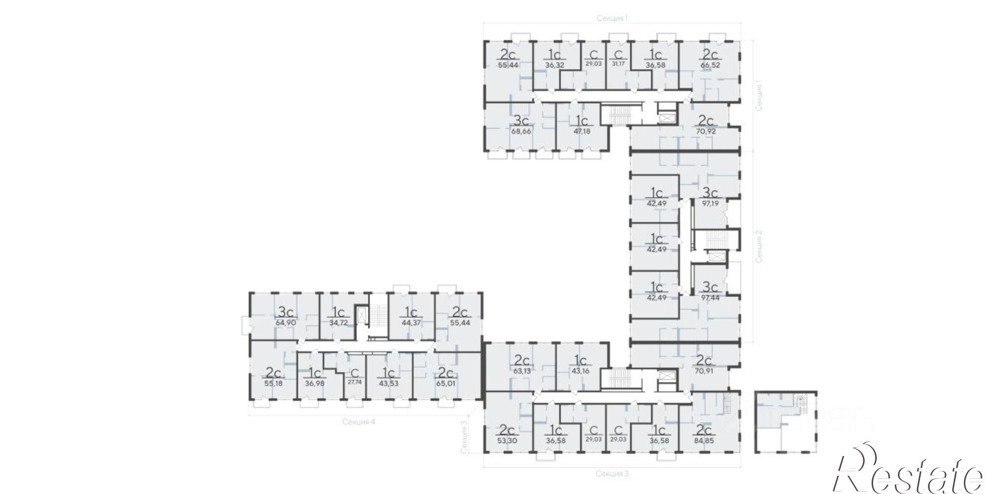 Купить квартиру за 5 650 000 рублей на ул Василия Шамова, 8
