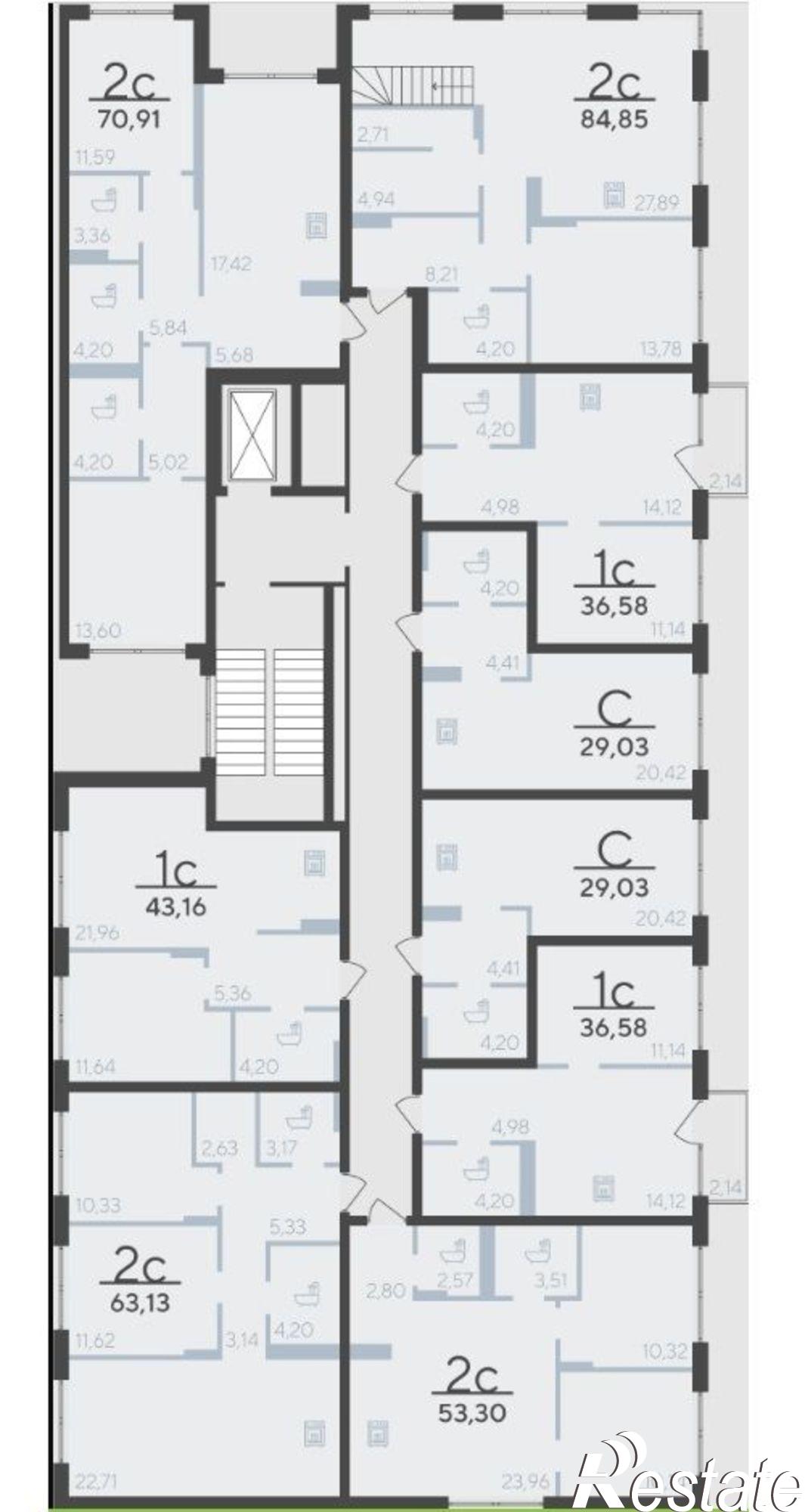 Купить квартиру за 5 650 000 рублей на ул Василия Шамова, 8