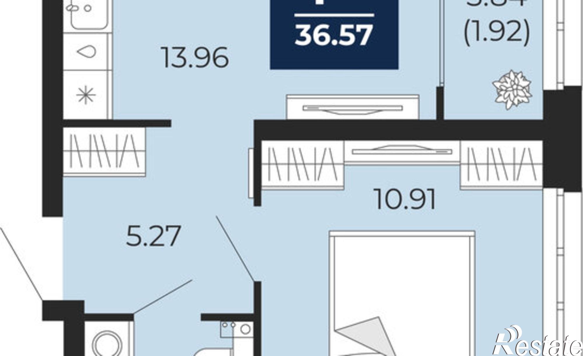 Купить квартиру за 5 448 910 рублей на ул Камчатская, 142