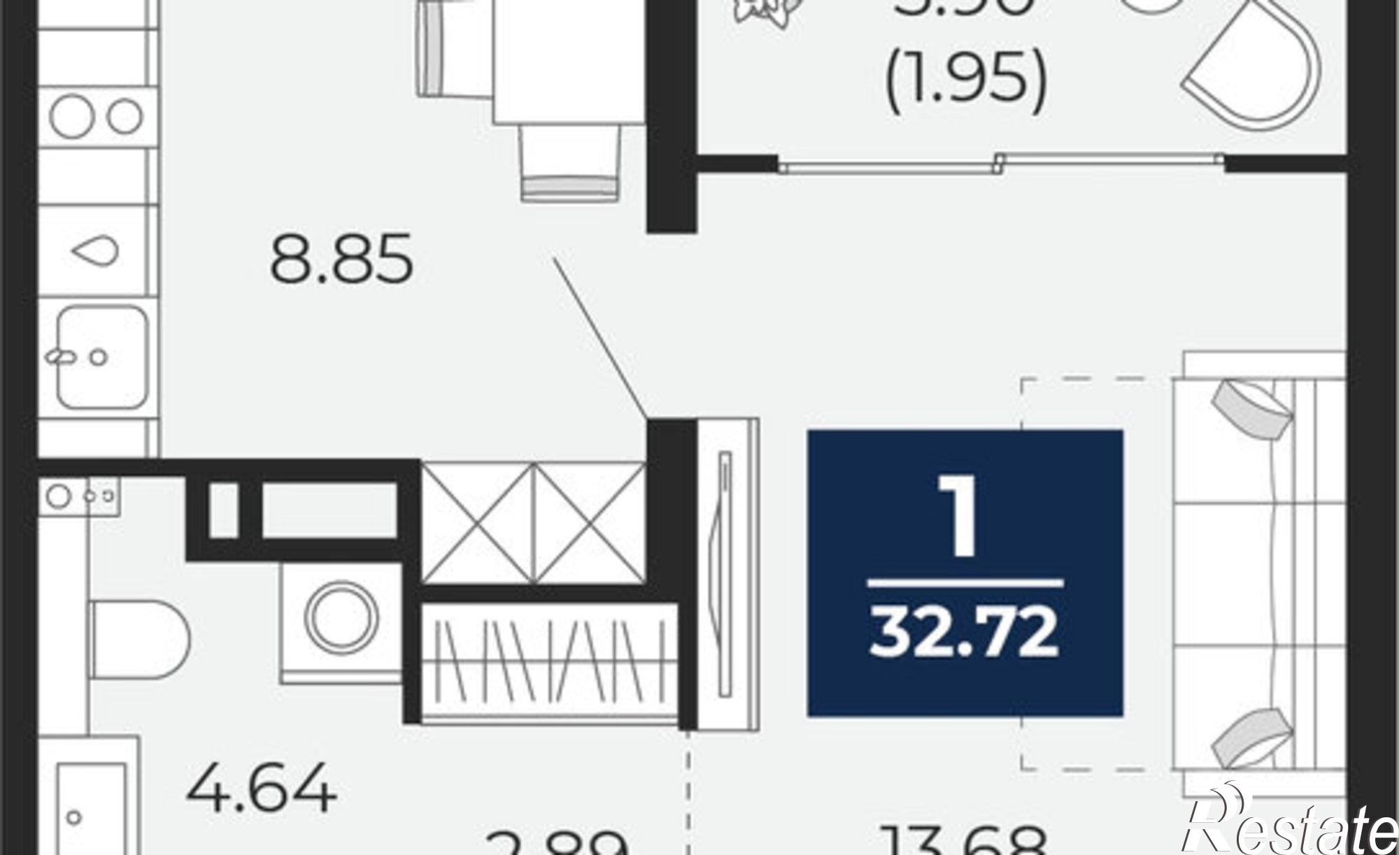Купить квартиру за 5 137 350 рублей на ул Камчатская, 142