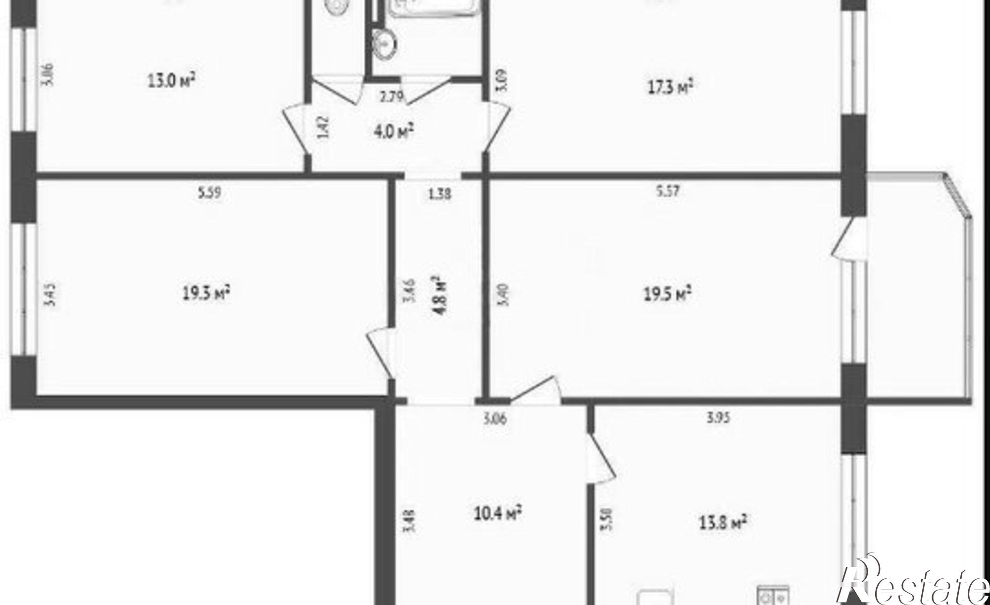 Купить квартиру за 8 817 000 рублей на ул Московский тракт, 163