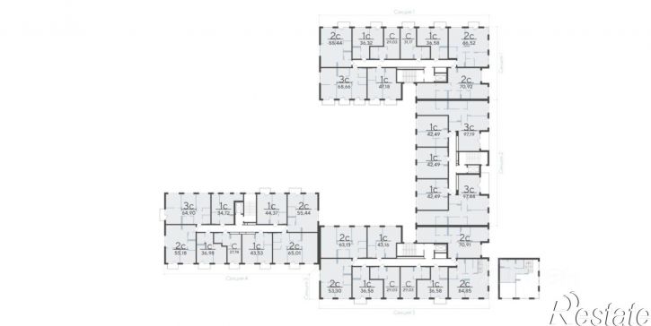 1-комн квартира в новом доме ул Василия Шамова, 8,  д. 8