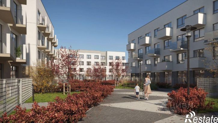 1-комн квартира в новом доме ул Василия Шамова, 8,  д. 8