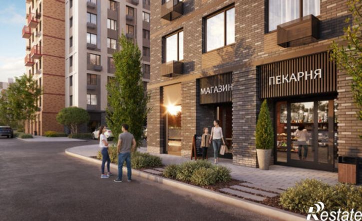 4-комн квартира в новом доме Береговая улица, 100 к1,  д. 100 к1