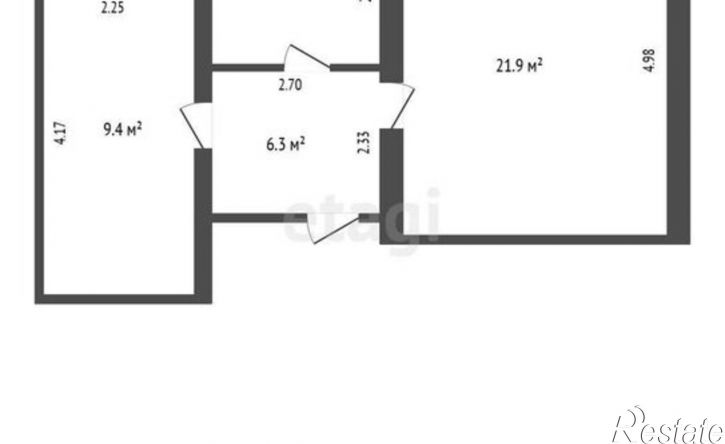 2-комн квартира Шаимский проезд, 5,  д. 5