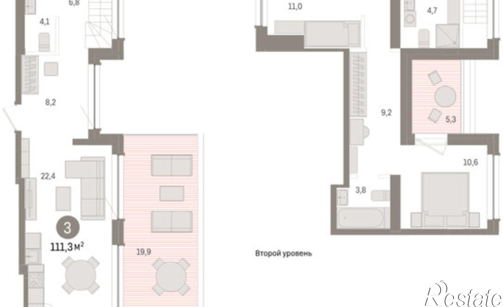 Купить квартиру за 16 580 000 рублей на ул Урайская, 67
