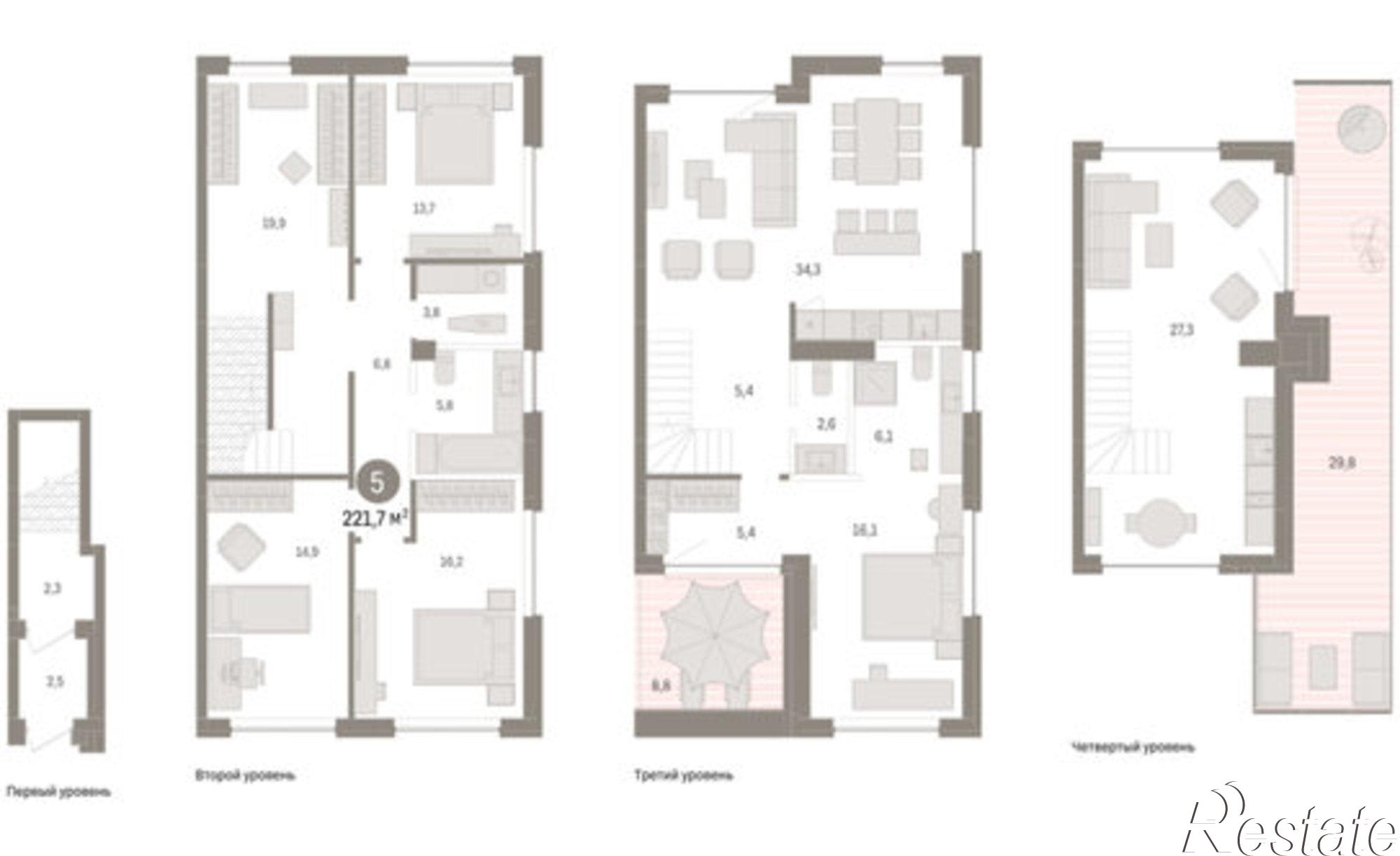 Купить квартиру за 28 280 000 рублей на ул Урайская, 59