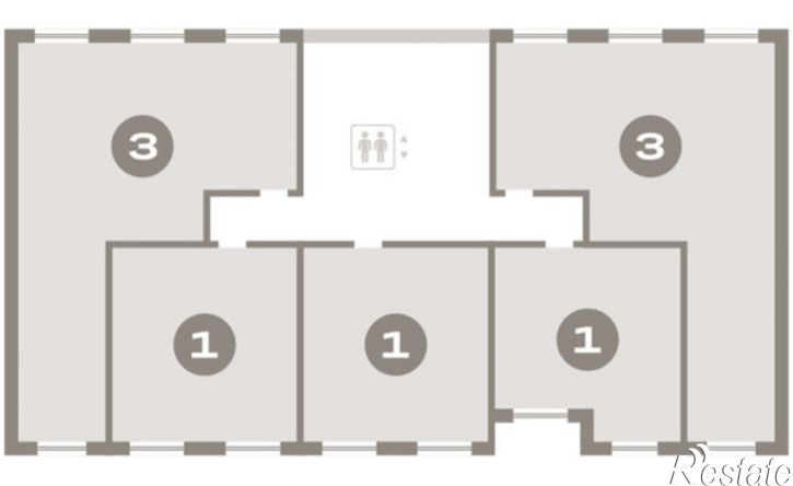 3-комн квартира в новом доме Минская улица, 92,  д. 92