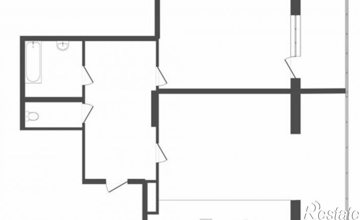 1-комн квартира ул Николая Зелинского, 5,  д. 5