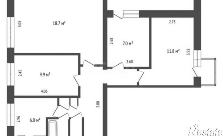 4-комн квартира Ямская улица, 96,  д. 96