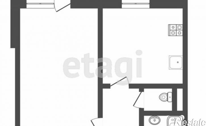 1-комн квартира проезд Стахановцев, 1,  д. 1