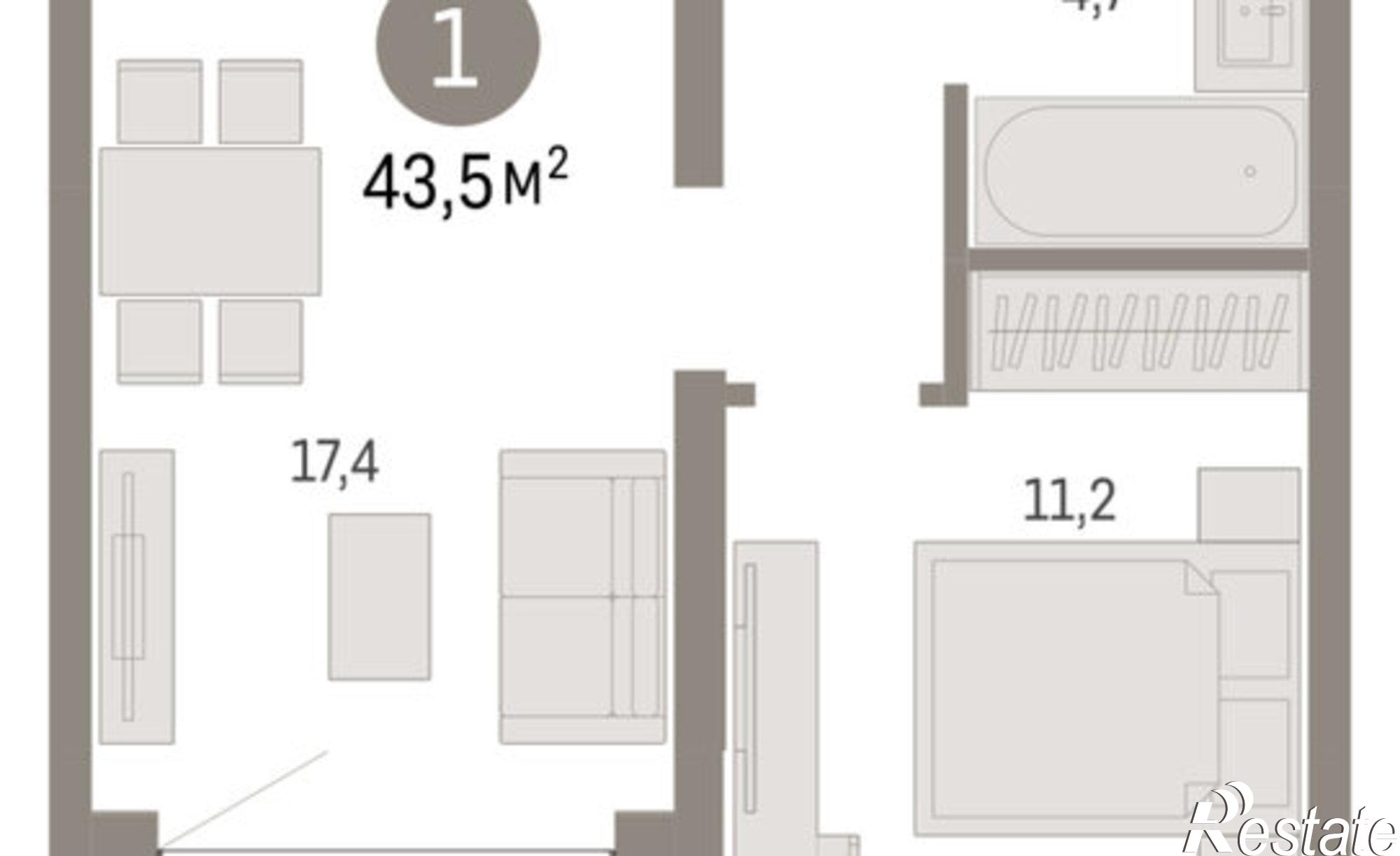 Купить квартиру за 7 660 000 рублей на ул Урайская, 59