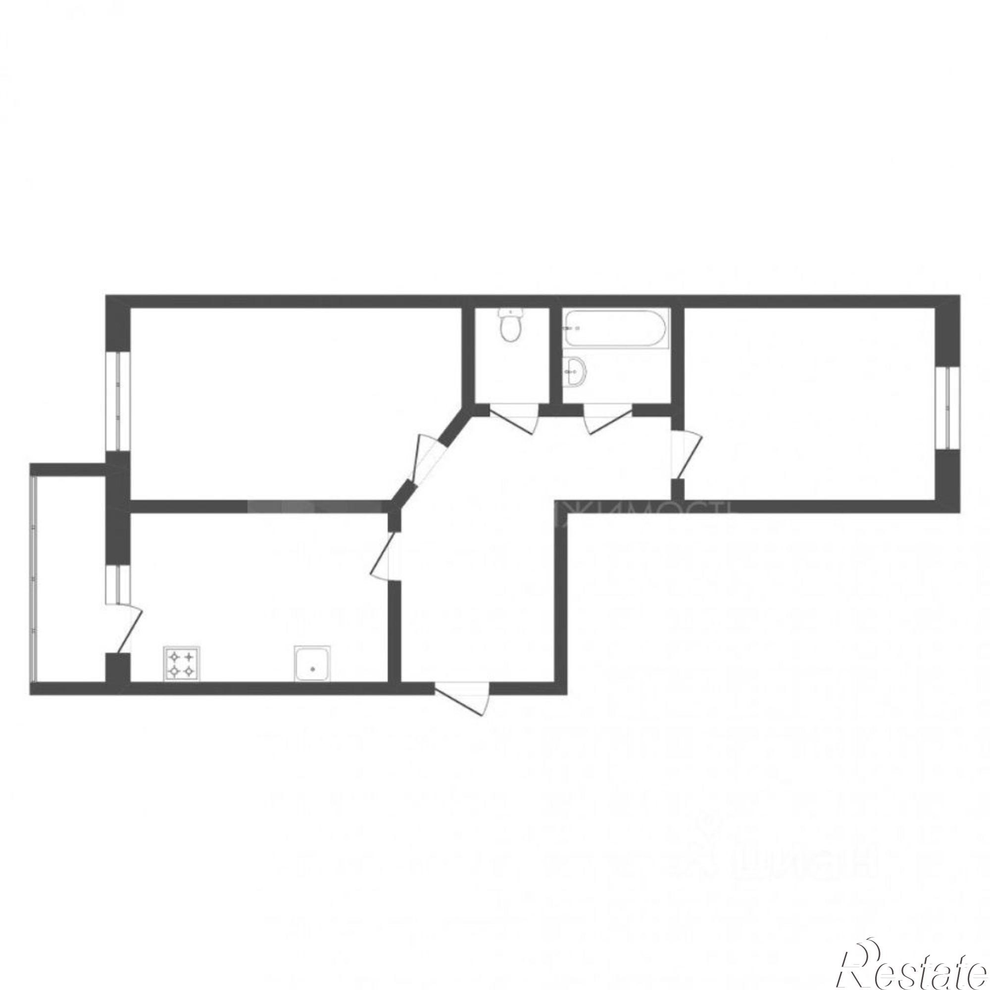 Сдать квартиру за 25 000 рублей на ул Широтная, 158