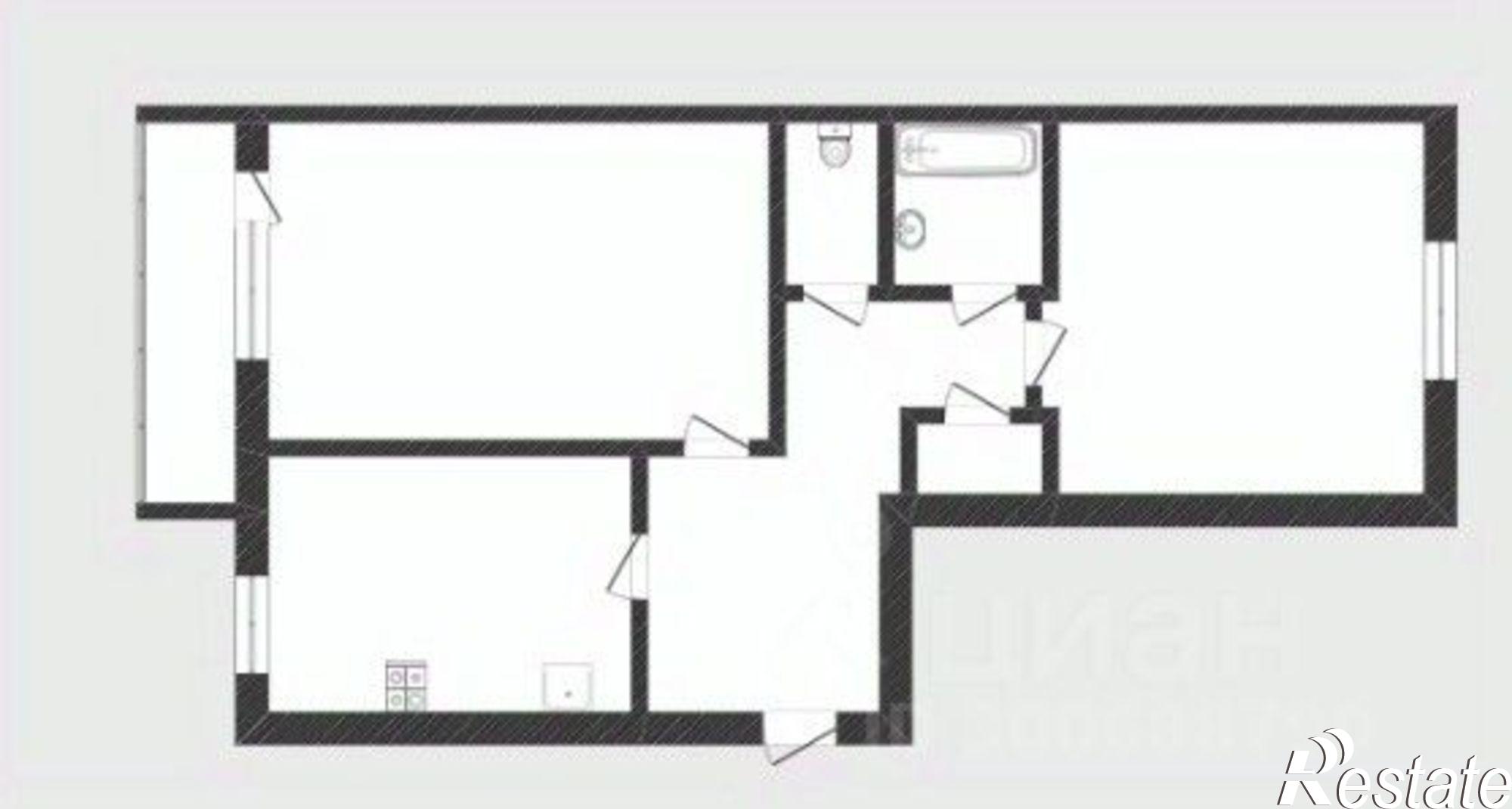 Купить квартиру за 4 900 000 рублей на улица Баумана, 111