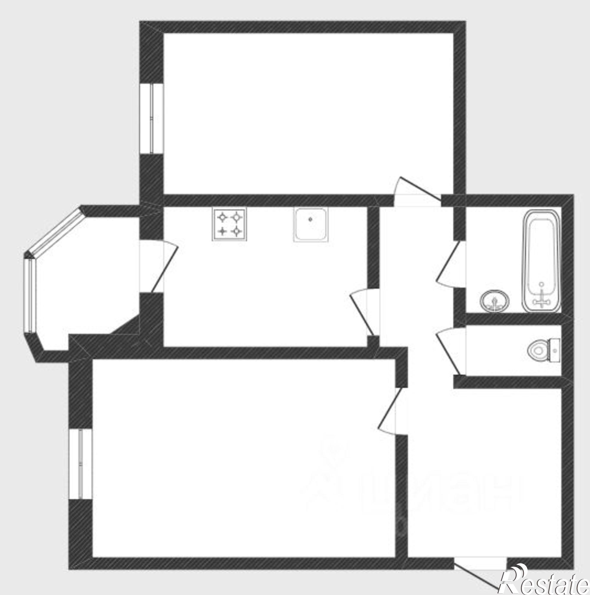 Купить квартиру за 6 000 000 рублей на улица Муравленко, 17