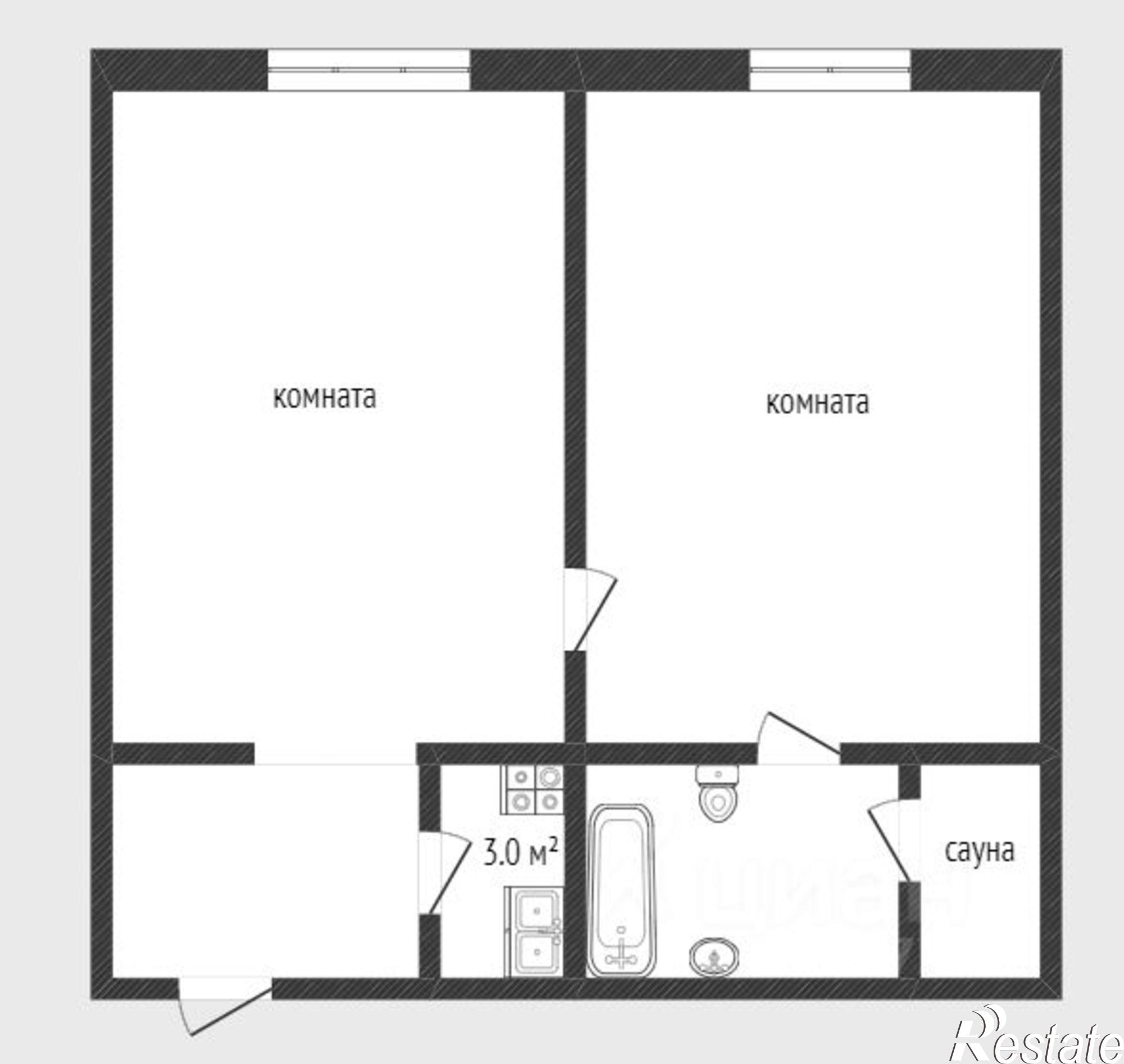 Купить квартиру за 3 700 000 рублей на ул Энергетиков, 30А