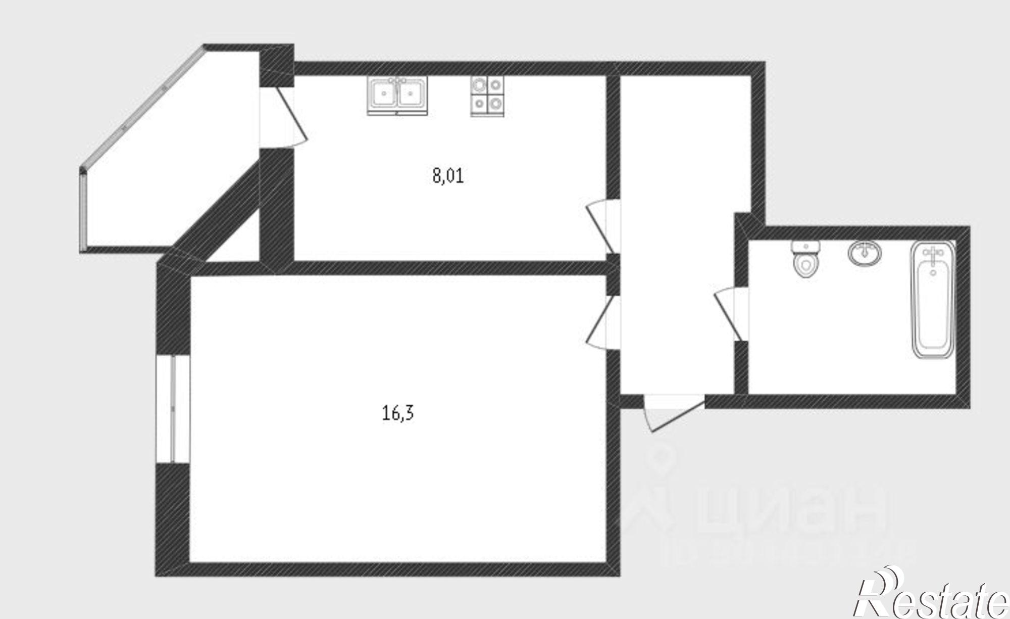 Купить квартиру за 3 900 000 рублей на ул Муравленко, 9