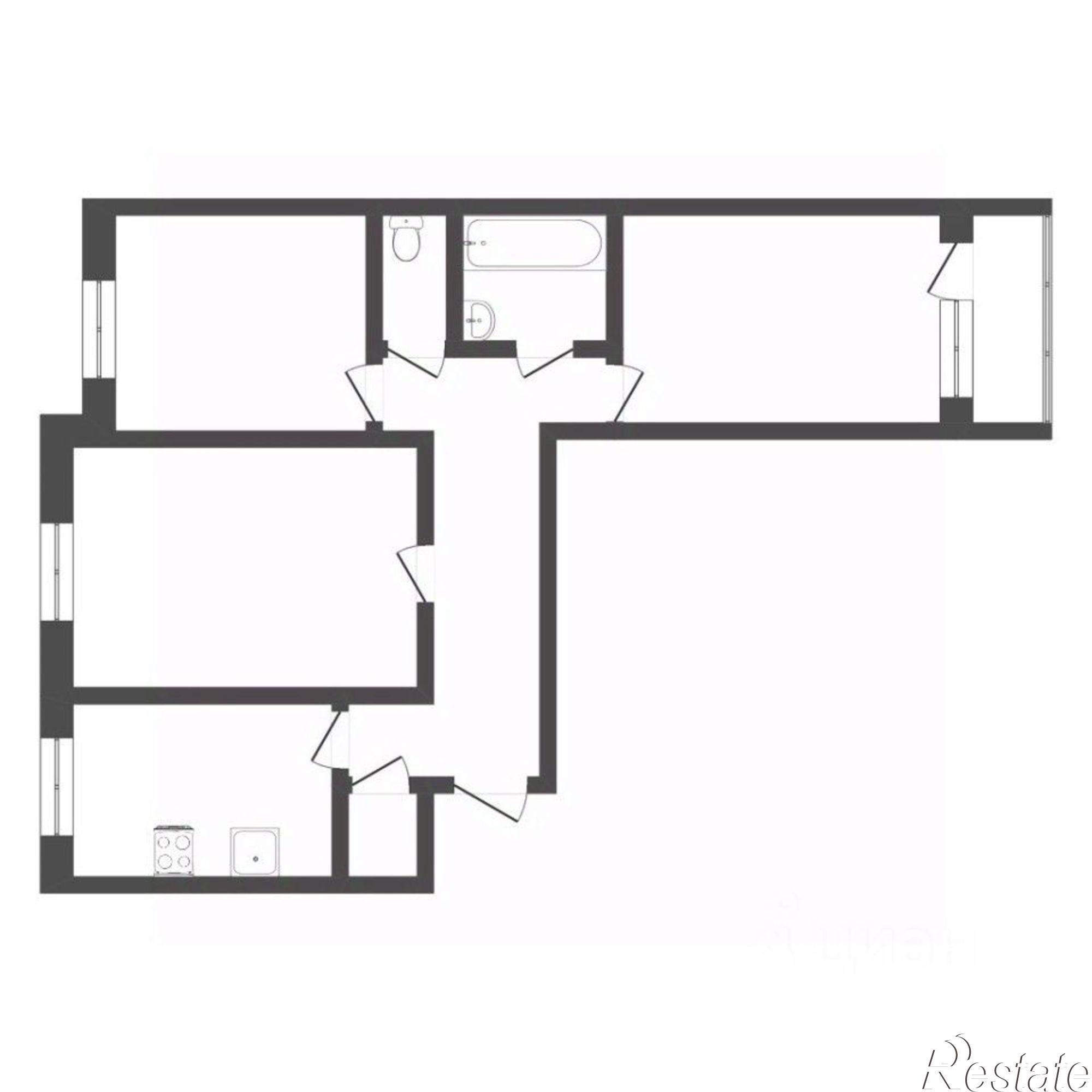 Купить квартиру за 5 200 000 рублей на ул Широтная, 81