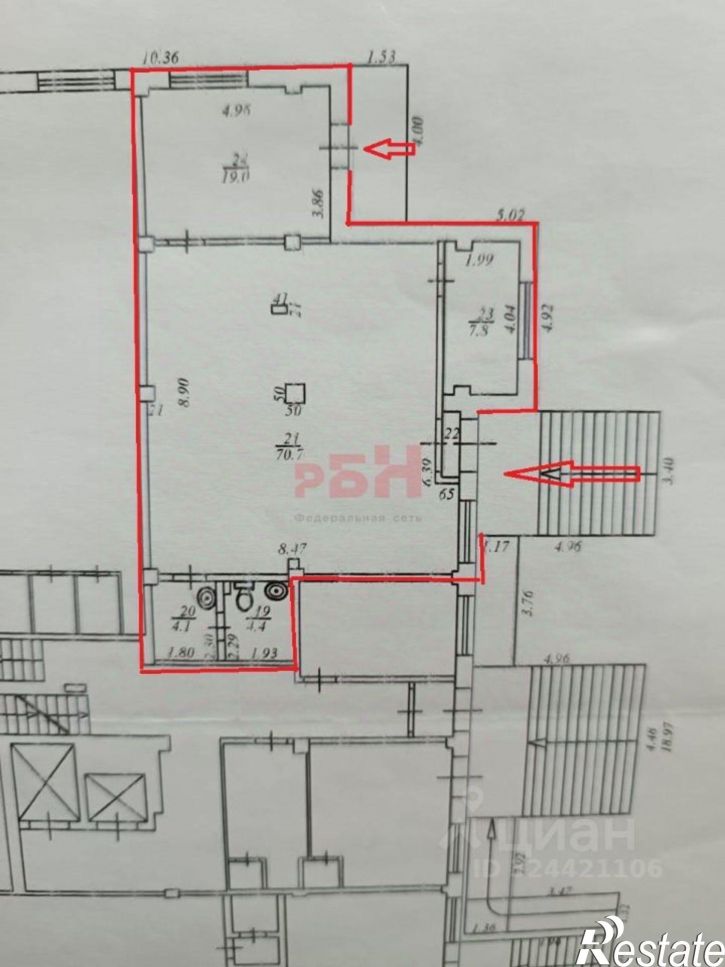 Торговое помещение ул 50 лет ВЛКСМ, 15/1,  д. 15/1