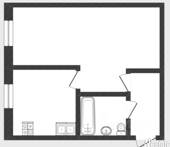 1-комн квартира ул Мельникайте, 97,  д. 97