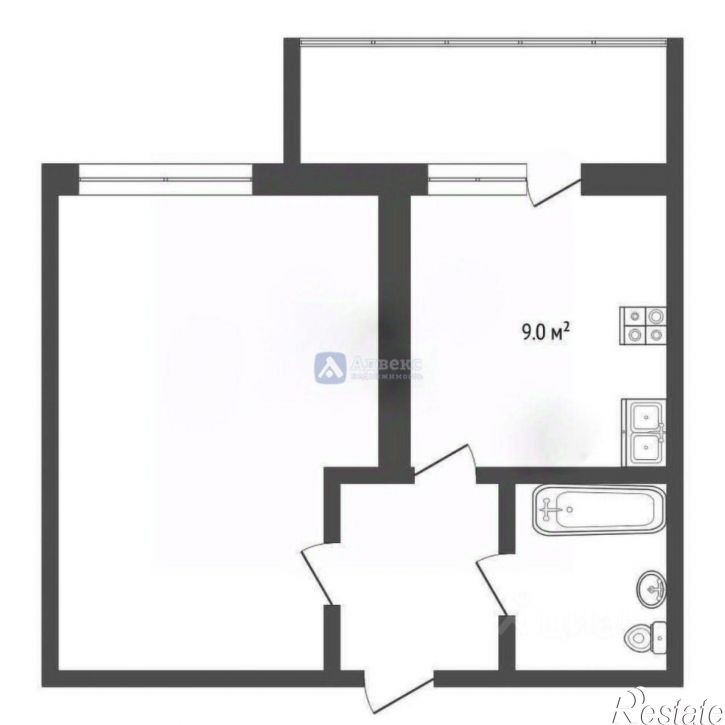 1-комн квартира Игримская улица, 37,  д. 37