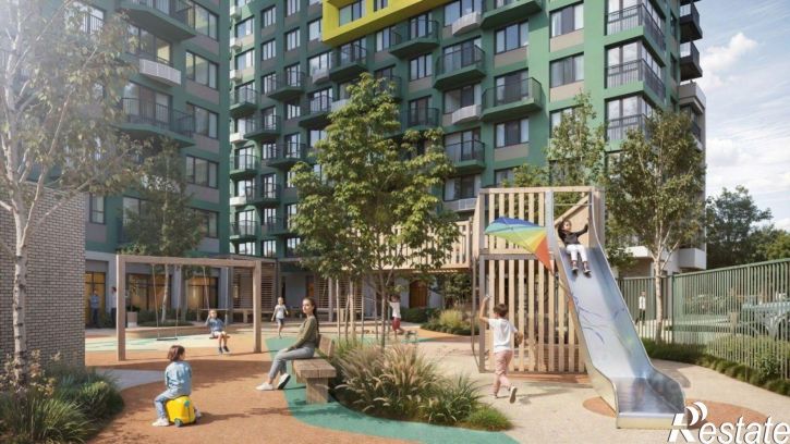 1-комн квартира в новом доме улица Рылеева, 28,  д. 28