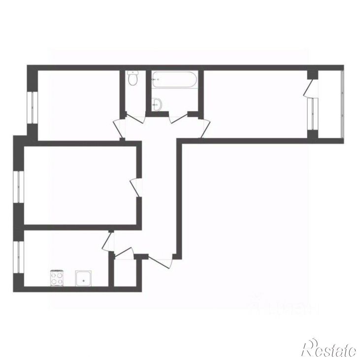 3-комн квартира ул Широтная, 81,  д. 81