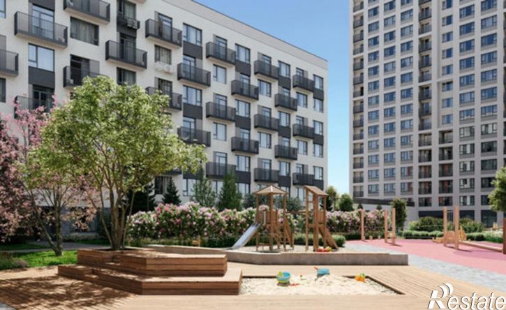 1-комн квартира в новом доме Арктическая улица, 9