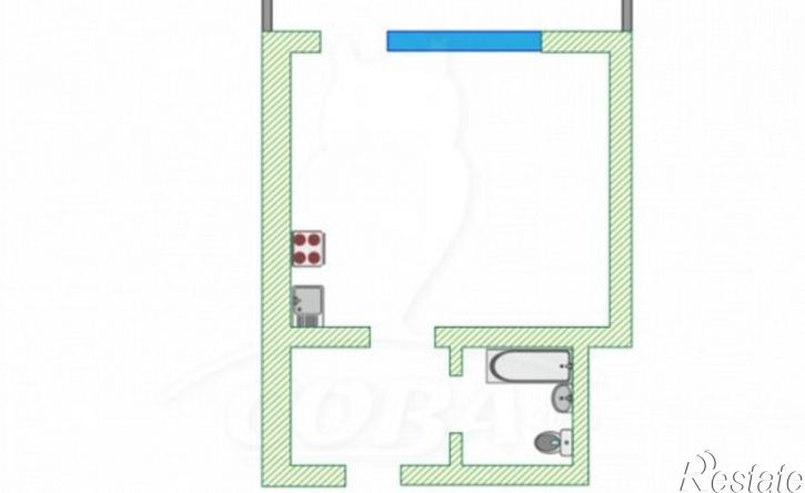 1-комн квартира Олимпийская улица, 20,  д. 20