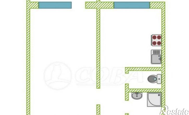 1-комн квартира ул Профсоюзная, 59,  д. 59
