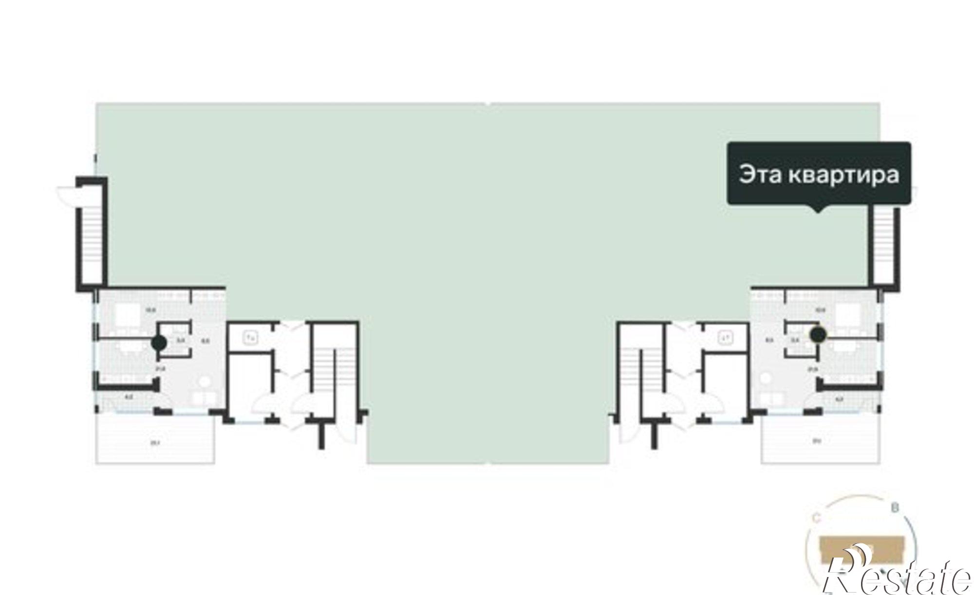 Купить квартиру за 6 750 000 рублей на улица Игоря Комиссарова, 10