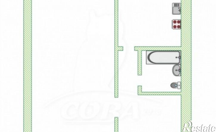 1-комн квартира ул Ватутина, 10,  д. 10
