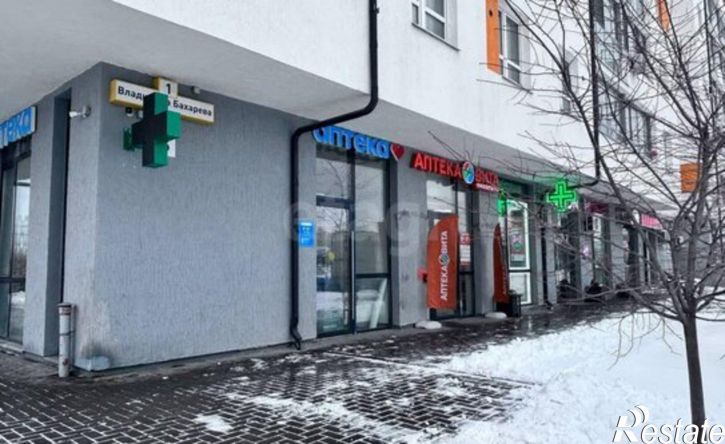 1-комн квартира улица Владимира Бахарева, 1,  д. 1