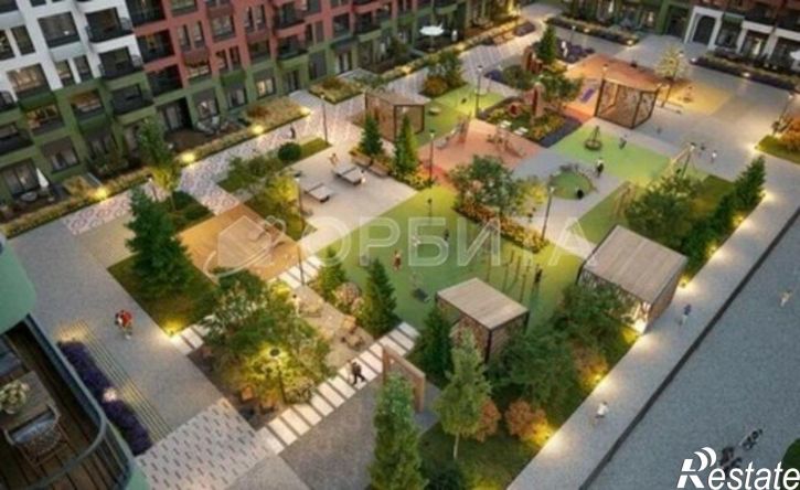 1-комн квартира в новом доме улица Василия Малкова, 32,  д. 32