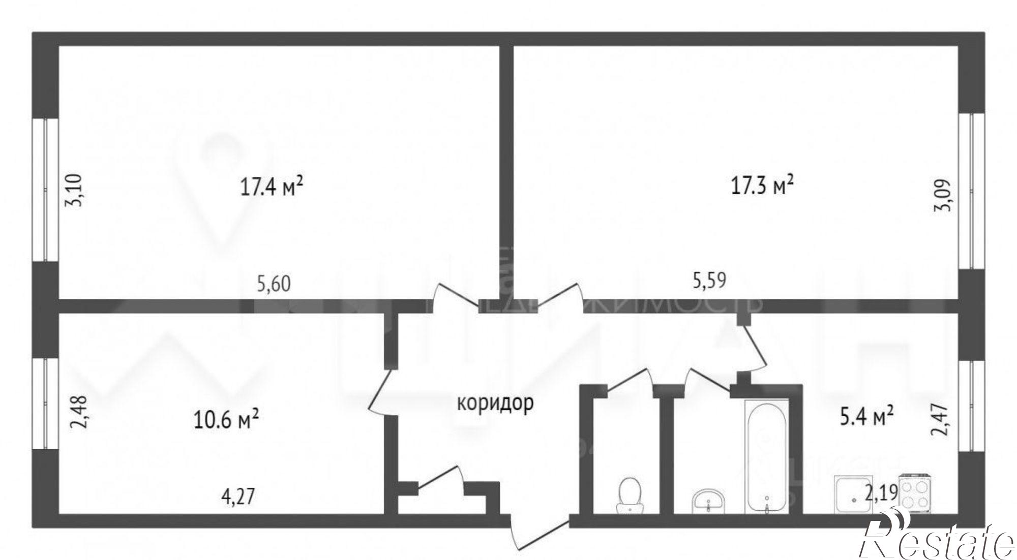 Сдать квартиру за 28 000 рублей на Авторемонтная улица, 21А